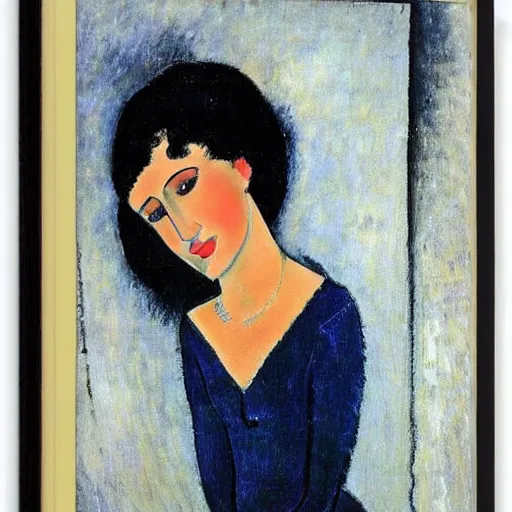 Prompt: Portrait of Dolly Parton by Amedeo Modigliani