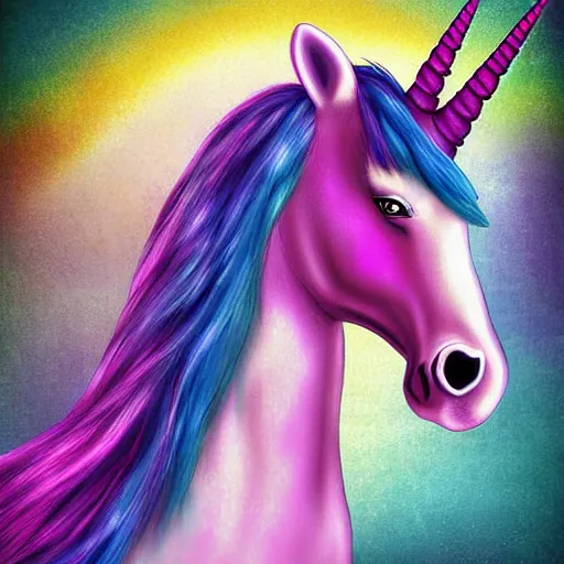 Image similar to unicorn digital art