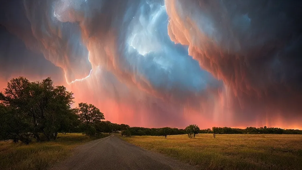 Prompt: amazing landscape photo of sapulpa oklahoma by marc adamus, beautiful dramatic lighting