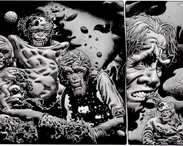 Image similar to richard corben