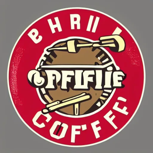 Image similar to pinball coffee logo