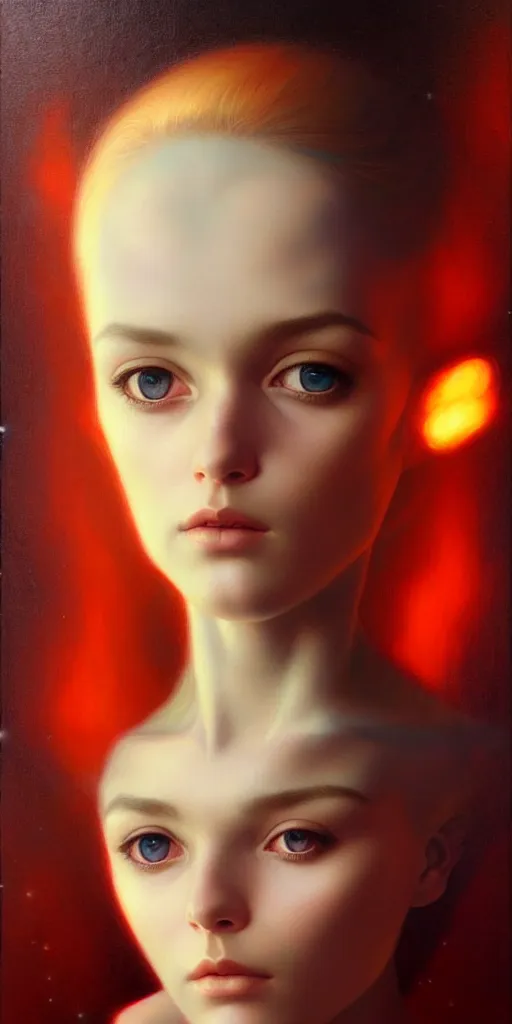 Image similar to time + space + reality, in the style of margaret keane, moebius, tom bagshaw, and waterhouse, cinematic lighting, beautiful, elegant, oil painting,
