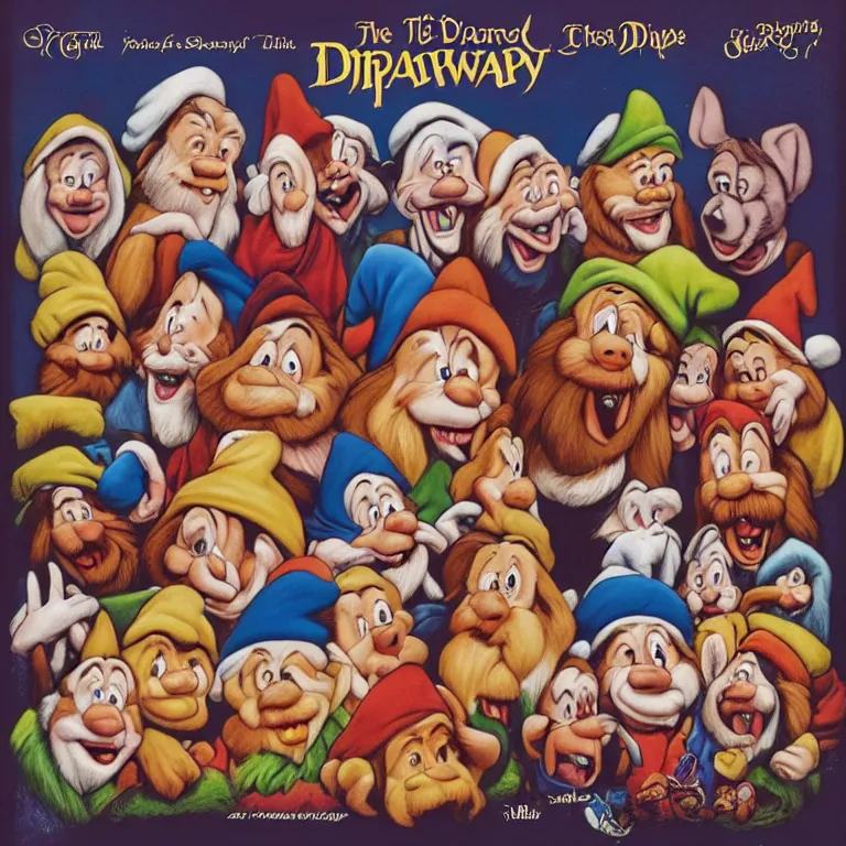 Image similar to The Seven Dwarves album cover