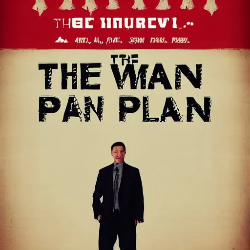 Prompt: The Man with The Plan