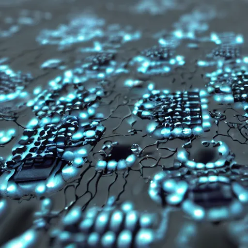 Image similar to photography nanobots by Michael Menzelincev nanospace, ultra detail, 4k, 8k, 16k,