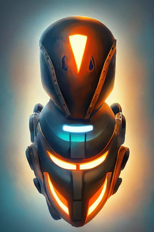 Image similar to epic mask helmet robot ninja portrait stylized as fornite style game design fanart by concept artist gervasio canda, behance hd by jesper ejsing, by rhads, makoto shinkai and lois van baarle, ilya kuvshinov, rossdraws global illumination radiating a glowing aura global illumination ray tracing hdr render in unreal engine 5