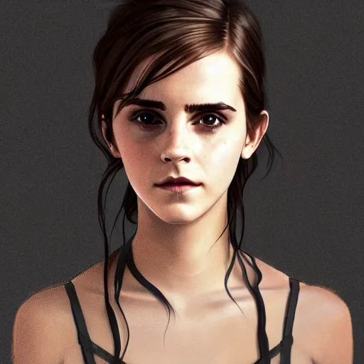 Prompt: emma watson, au naturel, grey eyes, hyper detailed, digital art, trending in artstation, cinematic lighting, studio quality, smooth render, unreal engine 5 rendered, octane rendered, concept art, smooth, sharp focus, illustration, art by artgerm and greg rutkowski and alphonse mucha and ian sprigger and wlop and krenz cushart