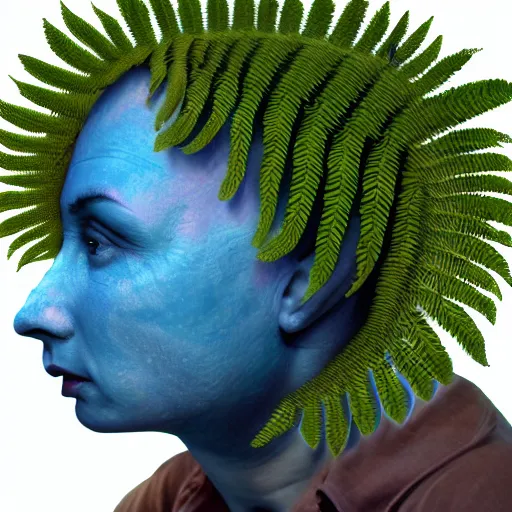 Image similar to my head got replaced with saturn, my mom is going to be so mad, by john philip falter, trending on artstation a seahorse made out of ferns and fractal patterns, 8 k resolution