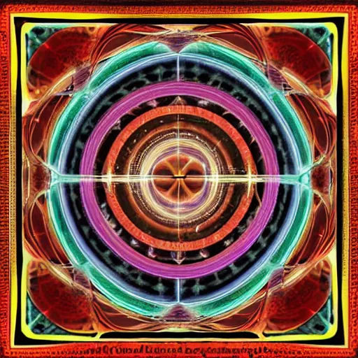 Image similar to sacred geometry album cover