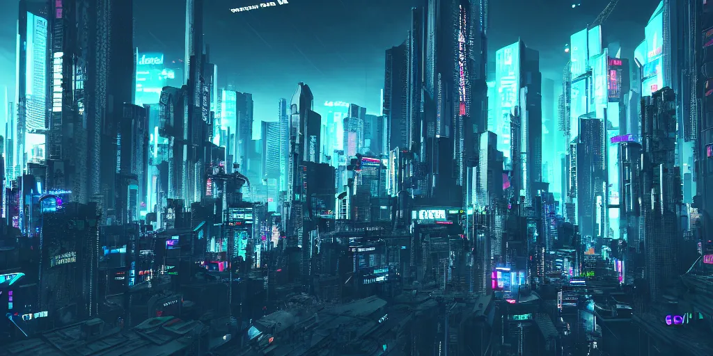 1400x1050 Cyberpunk Colorful Ai Art 5k 1400x1050 Resolution HD 4k