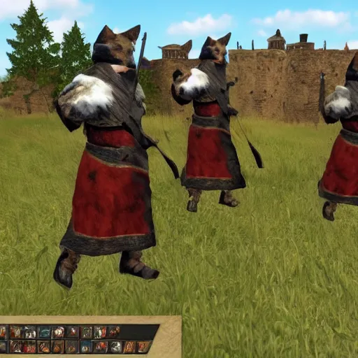 Image similar to mount and blade warband cats