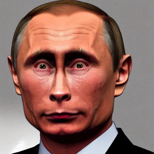 Image similar to a monkey with vladimir putin's face ultra realistic