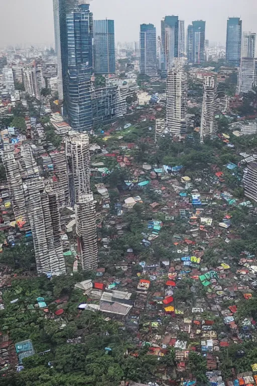 Image similar to jakarta is sinking, very high resolution images, with very fine details, with shots of the world's most famous photographers