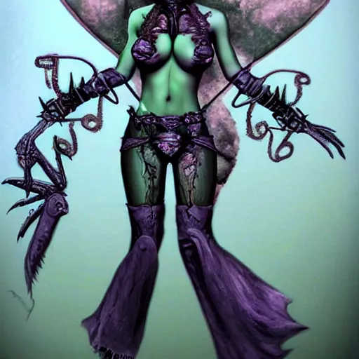 Image similar to planescape art style Succubus