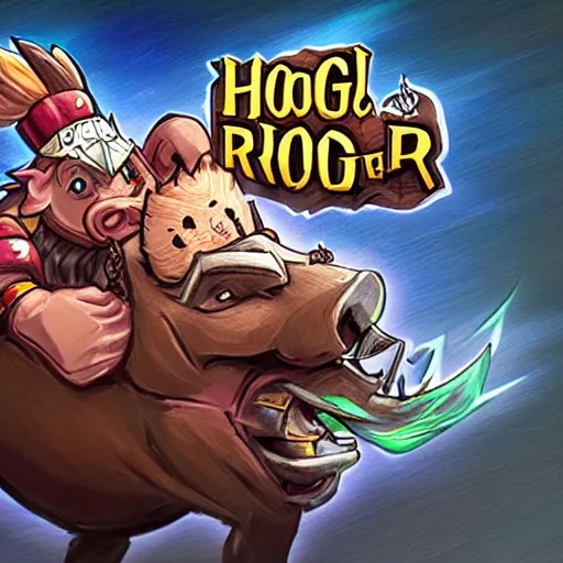 Image similar to hog rider