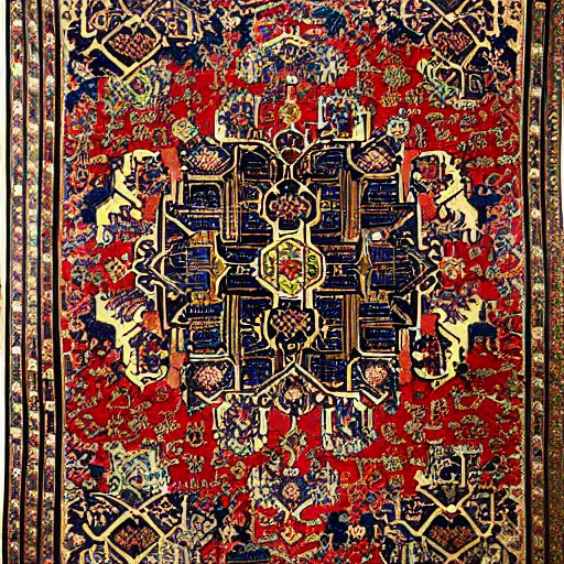 Image similar to arabic carpet, beautiful design