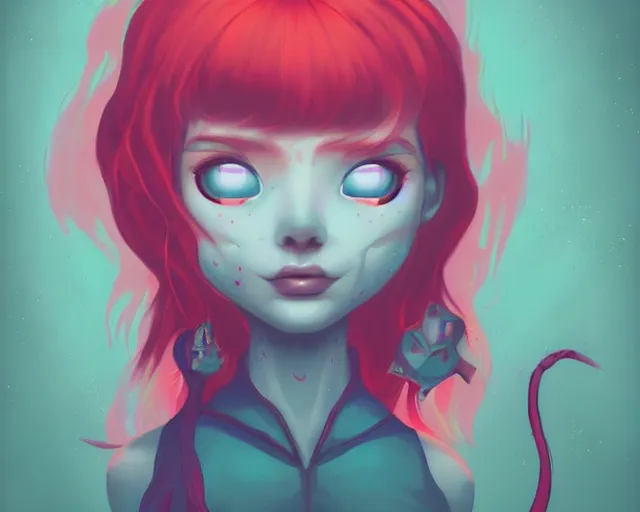 Prompt: what, a simple vector pop surrealism, by ross tran, surrealism