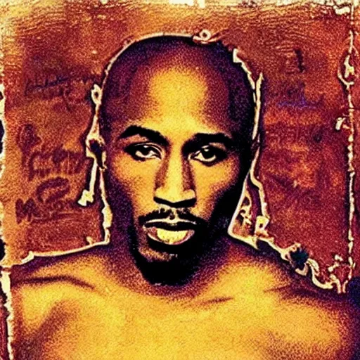 Prompt: 2 pac never died.