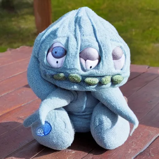 Image similar to cthulu beanie baby