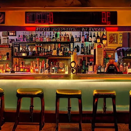 Image similar to poseurs bar, washington dc 1 9 8 9, photorealistic, 8 k