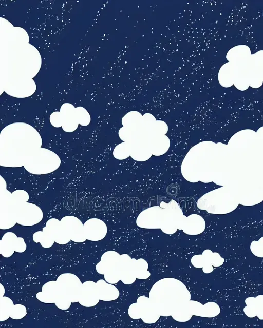 Image similar to perspective cloudy sky vector illustration in anime style