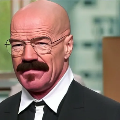 Prompt: walter white as steve harvey