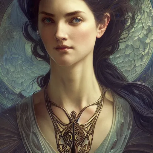 Image similar to a strange harp, d & d, fantasy, intricate, elegant, symmetrical face, highly detailed, digital painting, artstation, concept art, smooth, sharp focus, illustration, art by artgerm and greg rutkowski and alphonse mucha