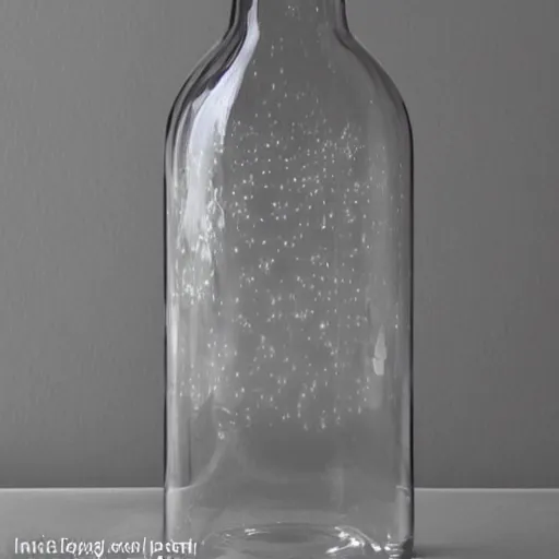 Image similar to liquid universe inside a bottle