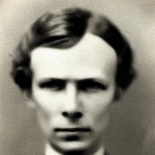 Image similar to photograph of alien by edwardian, male, 1 9 0 0 s, 1 9 1 0 s, grainy, slightly blurry, faded, realistic face