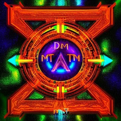 Prompt: dmt realm, cover art, colors: blue, orange, violet, green, yellow, sharp focus, with intricate egiptian letters in the frames, octane render, unreal engine, artstation