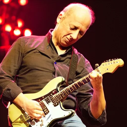 Image similar to mark knopfler playing the guitar