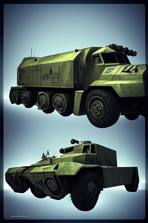 Image similar to “ cybertruck in war thunder game. front on, symmetrical. industrial design. good design award, innovative product concepts, most respected design, amazing depth, glowing, 3 d octane cycle unreal engine 5, volumetric lighting, cinematic lighting, cgstation artstation concept art ”