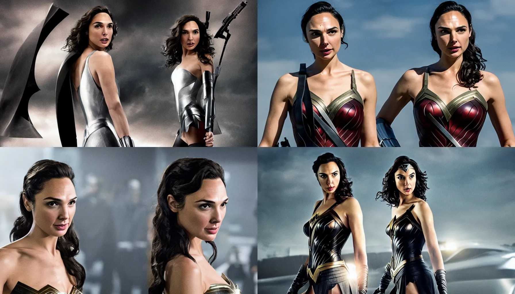 Prompt: gal gadot as james bond, cinematic,