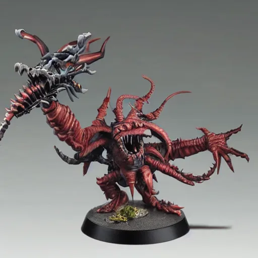 Image similar to warhammer tyranid tabletop figurines