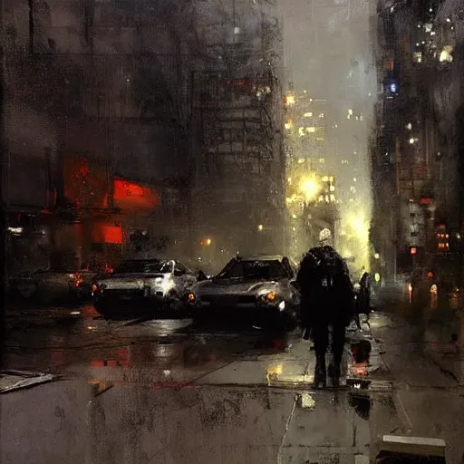 Image similar to by jeremy mann