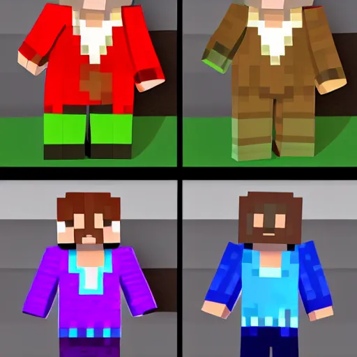 Image similar to minecraft skin of queen elizabeth, queen elizabeth in minecraft, as a minecraft skin