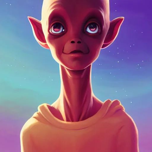 Prompt: face icon stylized minimalist e. t. the extra - terrestrial 1 9 8 2, loftis, cory behance hd by jesper ejsing, by rhads, makoto shinkai and lois van baarle, ilya kuvshinov, rossdraws global illumination