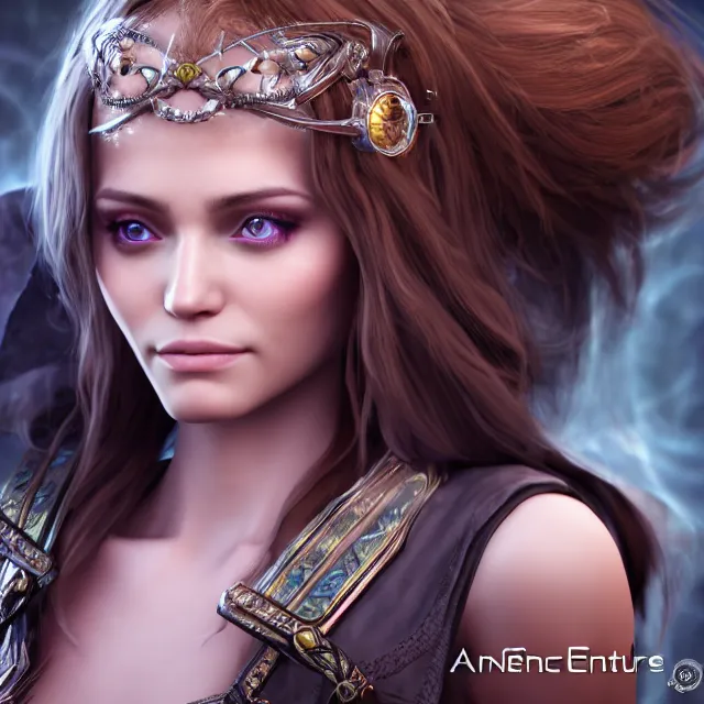 Image similar to perfectly centered close up portrait, magical mage, candid photography, by anne stokes, highly detailed, character concept, unreal engine 5