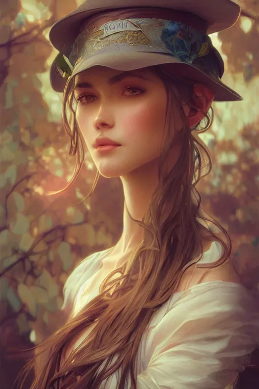 Prompt: ultra realistic illustration, birthday hat, elegant, highly detailed, digital painting, concept art, smooth, sharp focus, illustration, art by artgerm and greg rutkowski and alphonse mucha