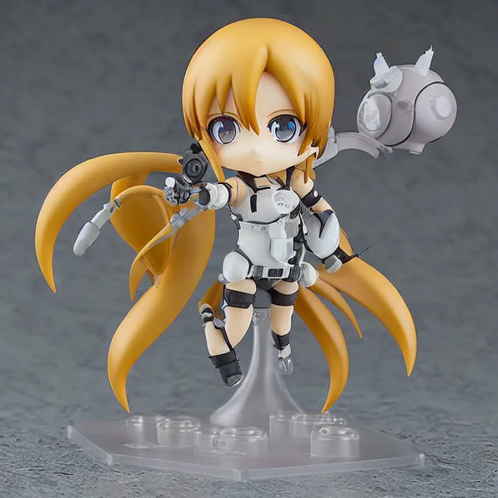 Prompt: Shell Portal 2, An anime nendoroid of Shell Portal , figurine, detailed product photo