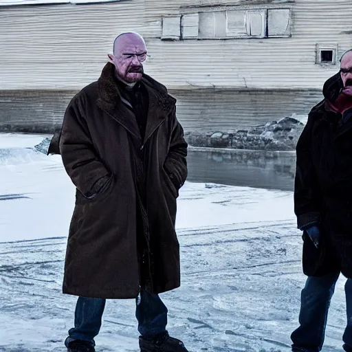 Image similar to Walter White in Norilsk