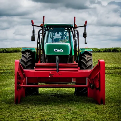 Image similar to a tractor with square wheels, canon eos r 3, f / 1. 4, iso 2 0 0, 1 / 1 6 0 s, 8 k, raw, unedited, symmetrical balance, wide angle