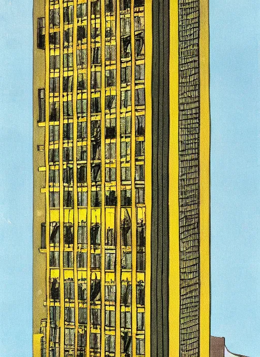 Prompt: cheese, in the style of le corbusier, nyc architecture high rise