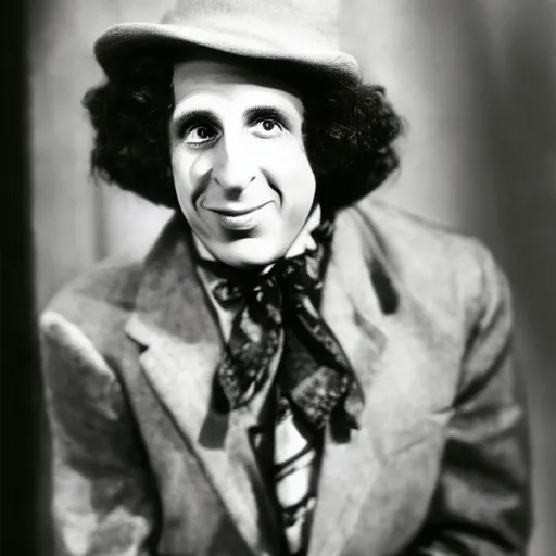 Image similar to harpo marx does not wear a moustache