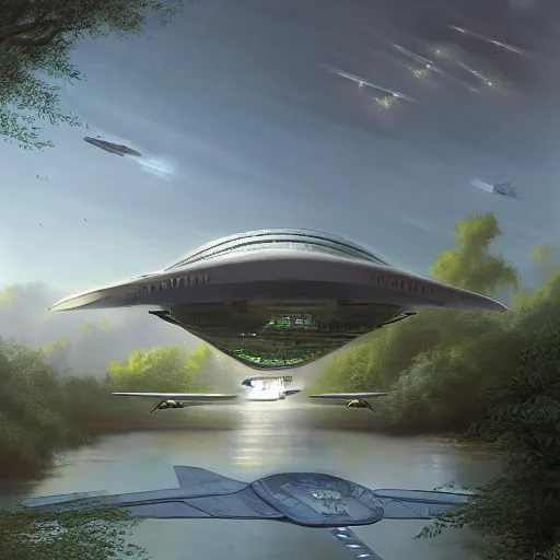 Image similar to a futuristic giant military design boeing architecture in a perfect french garden, Very detailed and perfectly readable fine and soft relevant out lines soft edges painting by beautiful walt disney animation films of the late 1990s and Thomas Cole in HD, nice lighting, perfect readability, UHD upscale