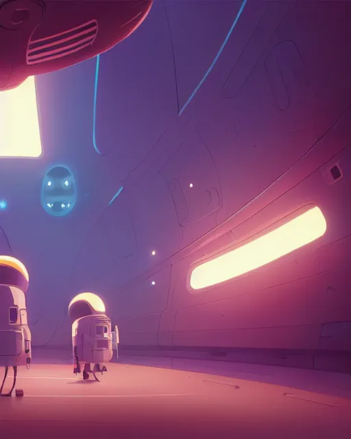 Image similar to spaceship in deep space, cory loftis, james gilleard, atey ghailan, makoto shinkai, goro fujita, studio ghibli, rim light, exquisite lighting, clear focus, very coherent, plain background, soft painting