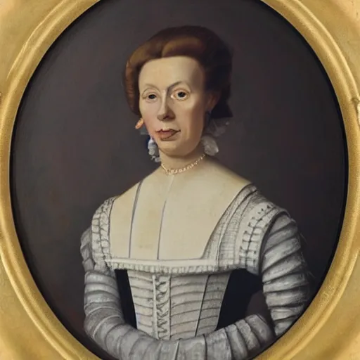 Prompt: portrait of a dutch woman