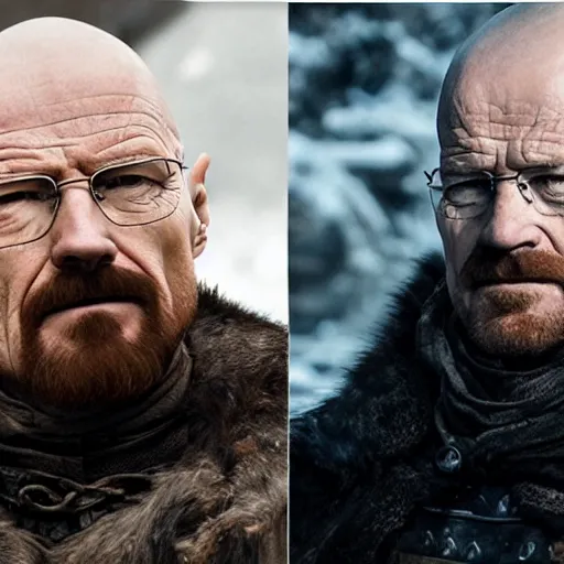 Image similar to walter white in game of thrones