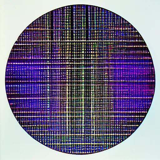 Prompt: abstract interface lcd screen pattern, chromatic abberation, screen glitches, lines and oscillations, 1 9 8 0 s hardware,