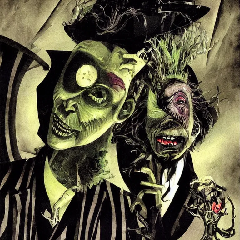 Image similar to beetlejuice by Dave McKean